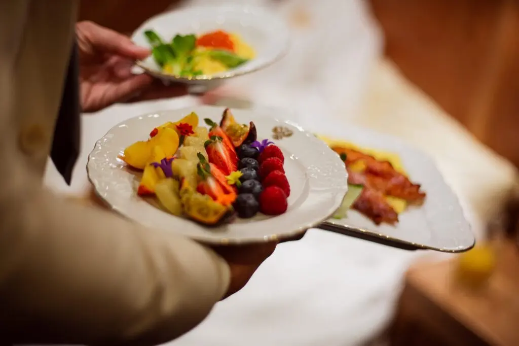Golden Eagle Danube Express: breakfast served in the cabin