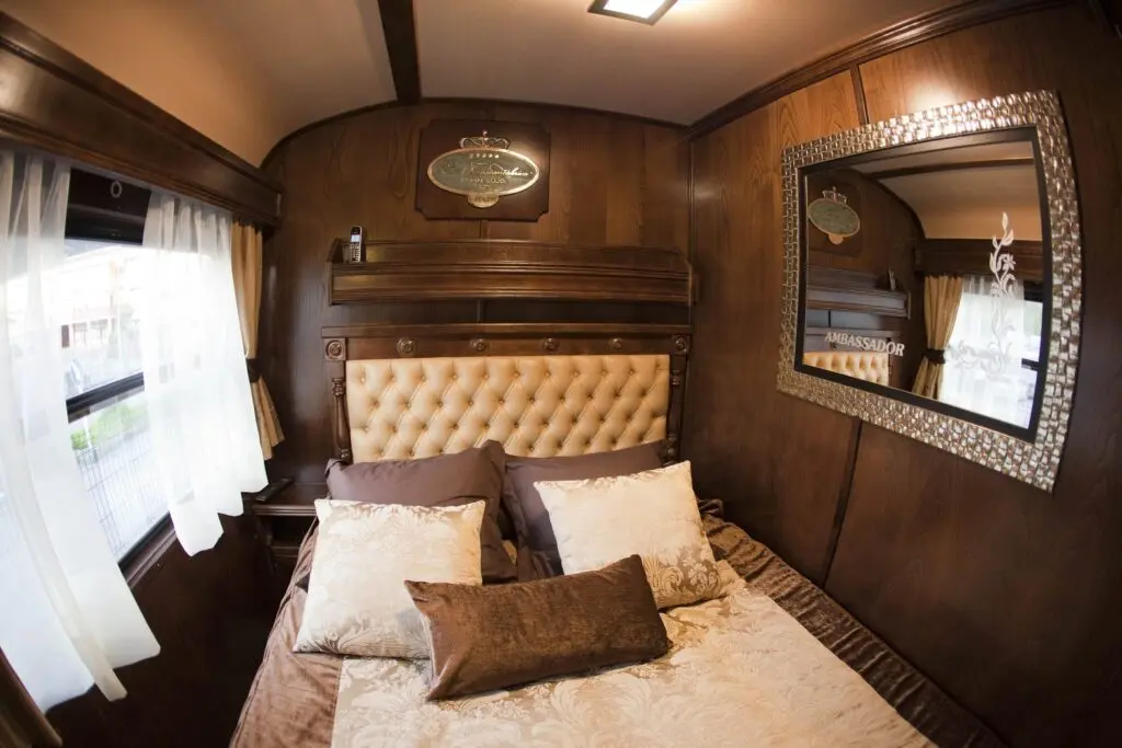Double bed in a Gran Lujo suite