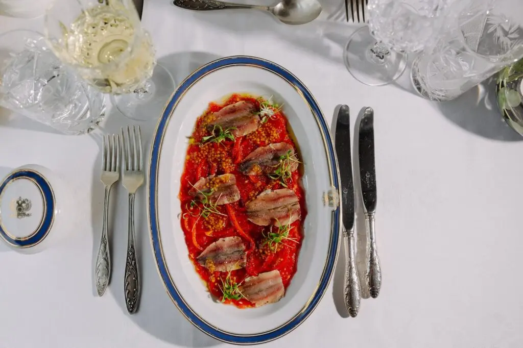 Dish served on the Golden Eagle